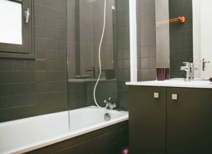 La salle de bain du gîte